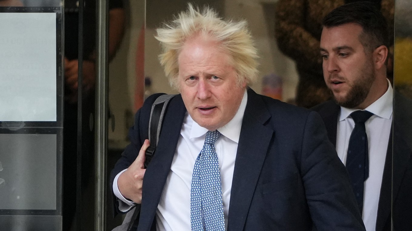 Boris Johnson, Storbritanniens tidigare premiärminister. Foto: Niklas Hallén/AFP via Getty Images