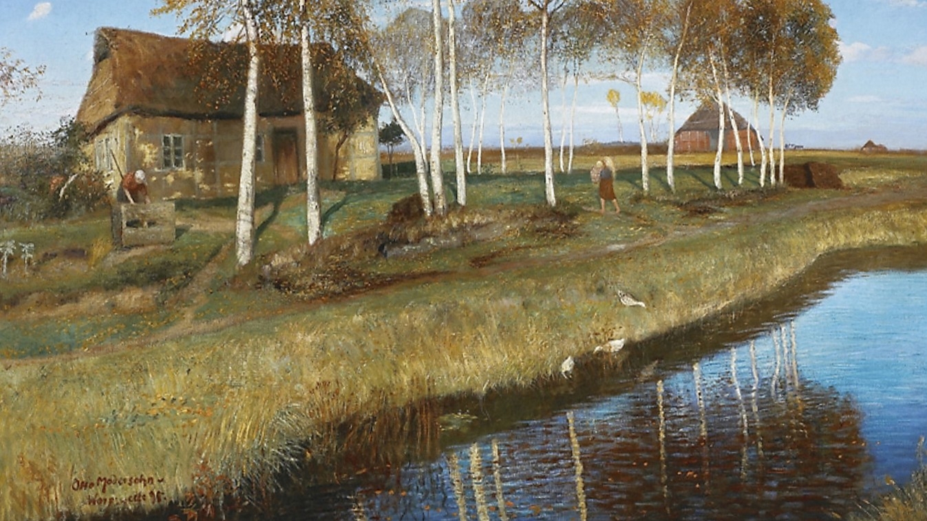 Det svåraste med livet kan ibland vara att inse att det är enkelt.
Målning av Otto Modersohn (1865–1943). Foto: Public Domain