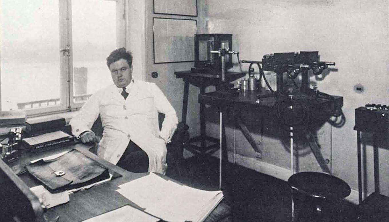 Rolf Sievert, svensk pionjär inom strålskydd. Foto: Public Domain