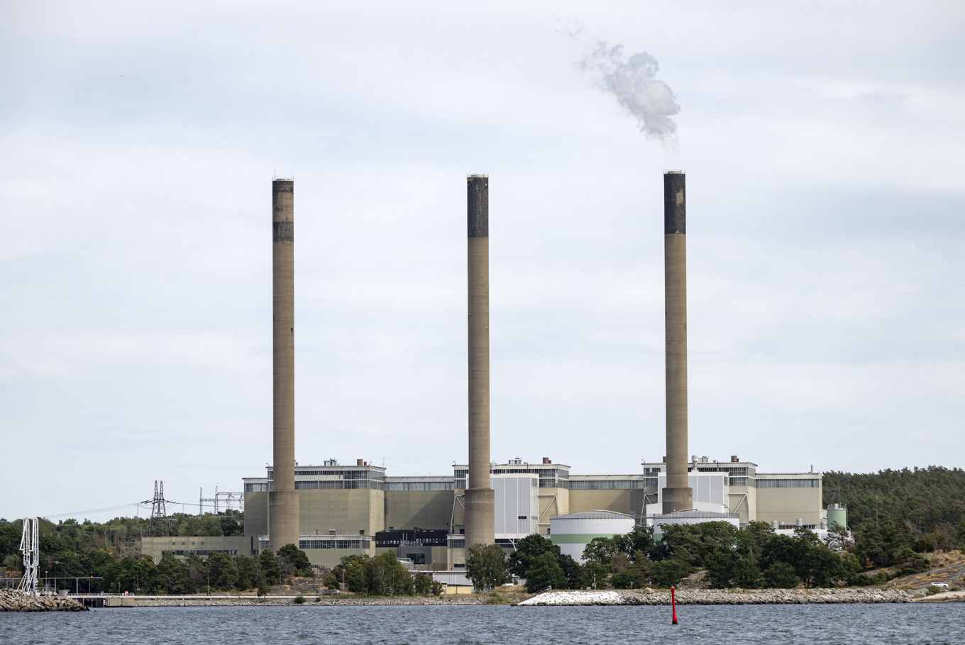 Ägarbolaget Uniper efterlyser en långsiktig lösning för Karlshamnsverket. Arkivbild. Foto: Johan Nilsson/TT