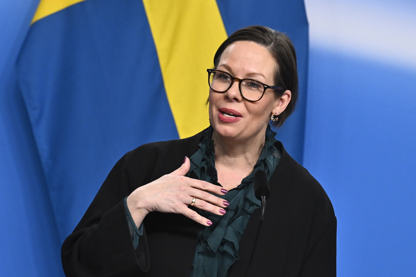 Utrikesminister Maria Malmer Stenergard (M). Arkivbild. Foto: Claudio Bresciani/TT