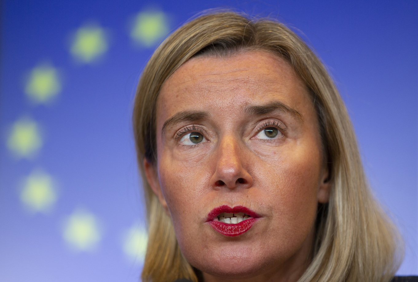 EU:s förra utrikeschef Federica Mogherini uppges ha blivit gripen, misstänkt för korruption kring hennes nuvarande arbetsplats på EU-universitetet College of Europe. Arkivfoto. Foto: Virginia Mayo/AP/TT