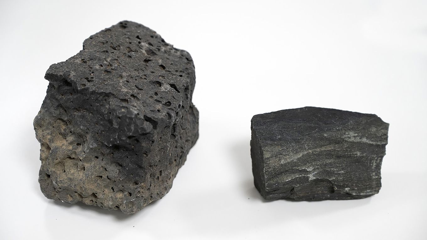 Vulkaniska bergarter är lämpliga för koldioxidinfångning. Foto: Luleå Tekniska Högskola