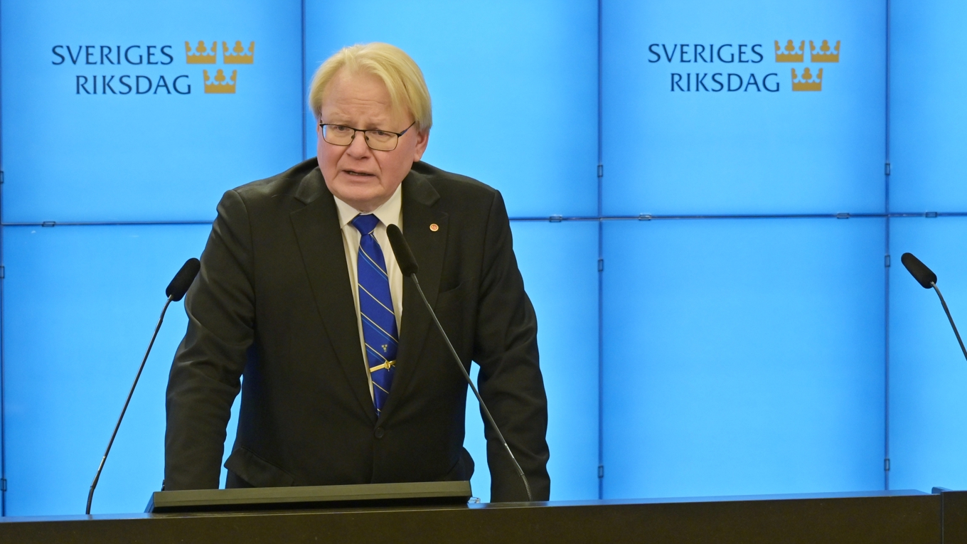 Peter Hultkvist (S), försvarspolitisk talesperson. Foto: Roger Sahlström.