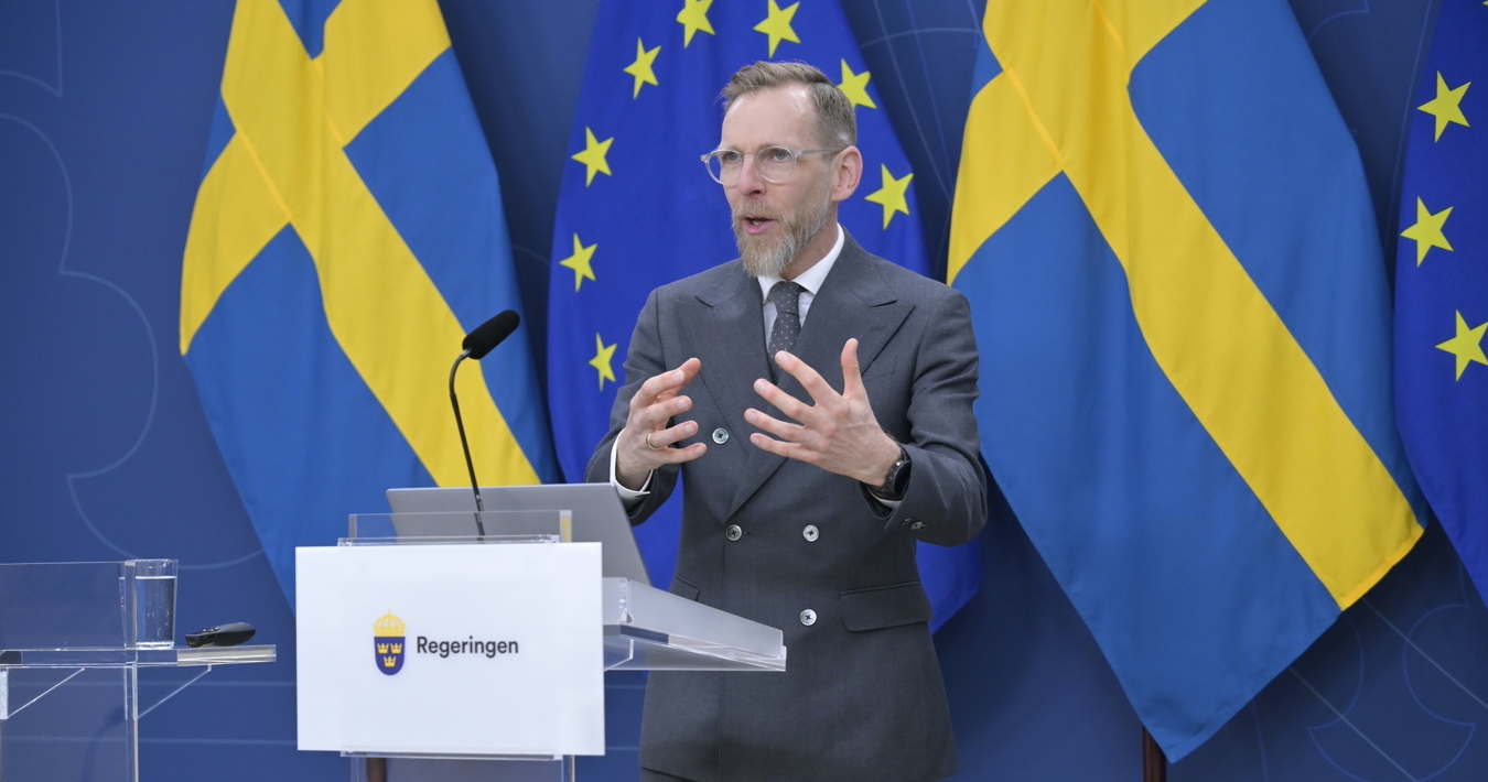 Jacob Forssmed (KD), socialminister. Foto: Roger Sahlström.