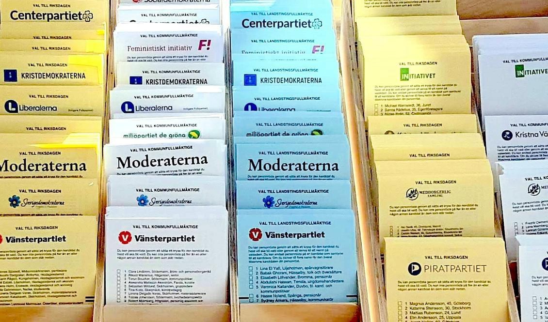 Enligt Valmyndigheten skapar hanteringen av valsedlar stora problem med bland annat produktion och distribution. Foto: Epoch Times