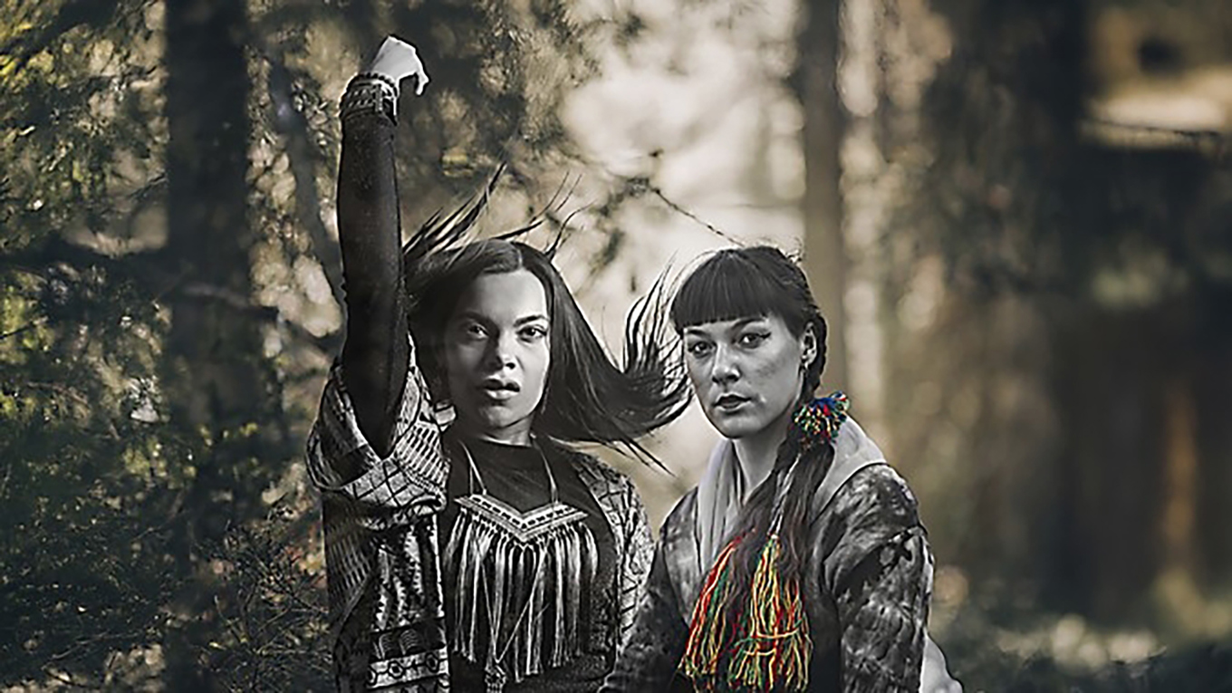 Katarina Barruk och Hildá Länsman.
Foto: Norrlands­operan