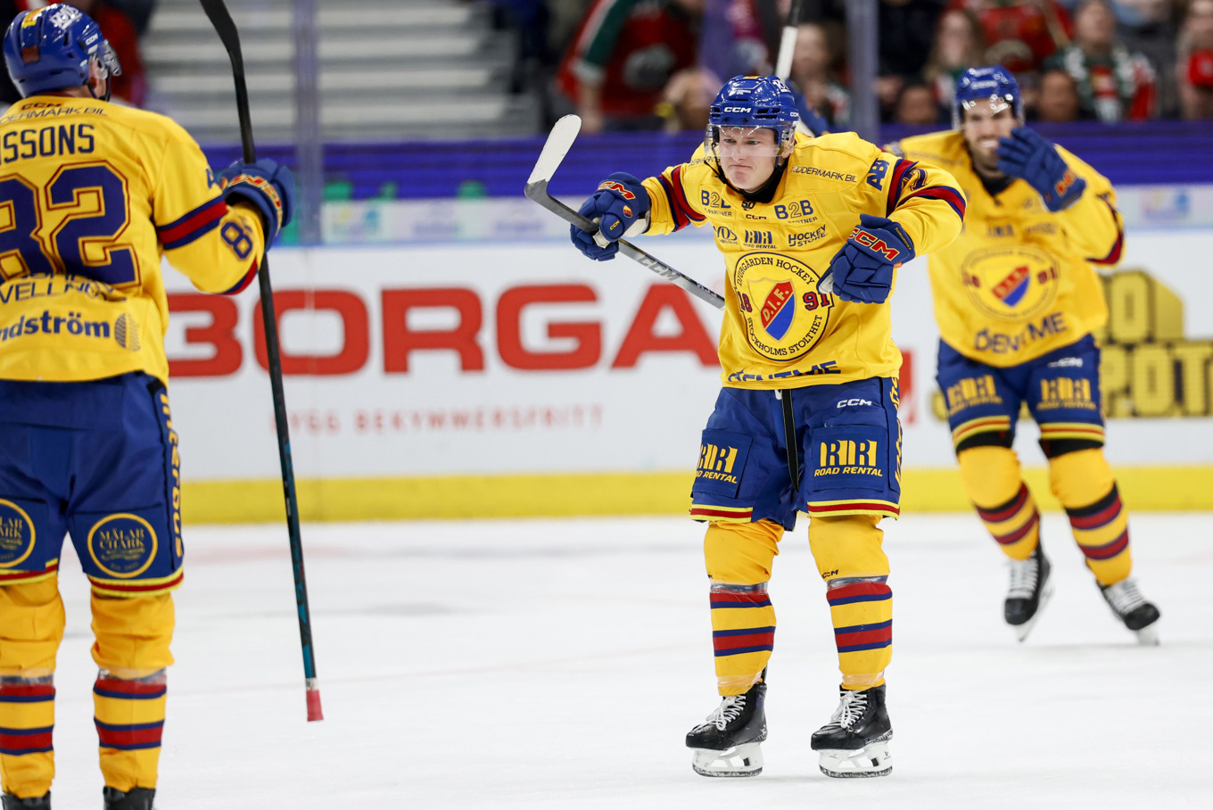 Joe Snively, målskytt för Djurgården. Arkivbild. Foto: Adam Ihse/TT