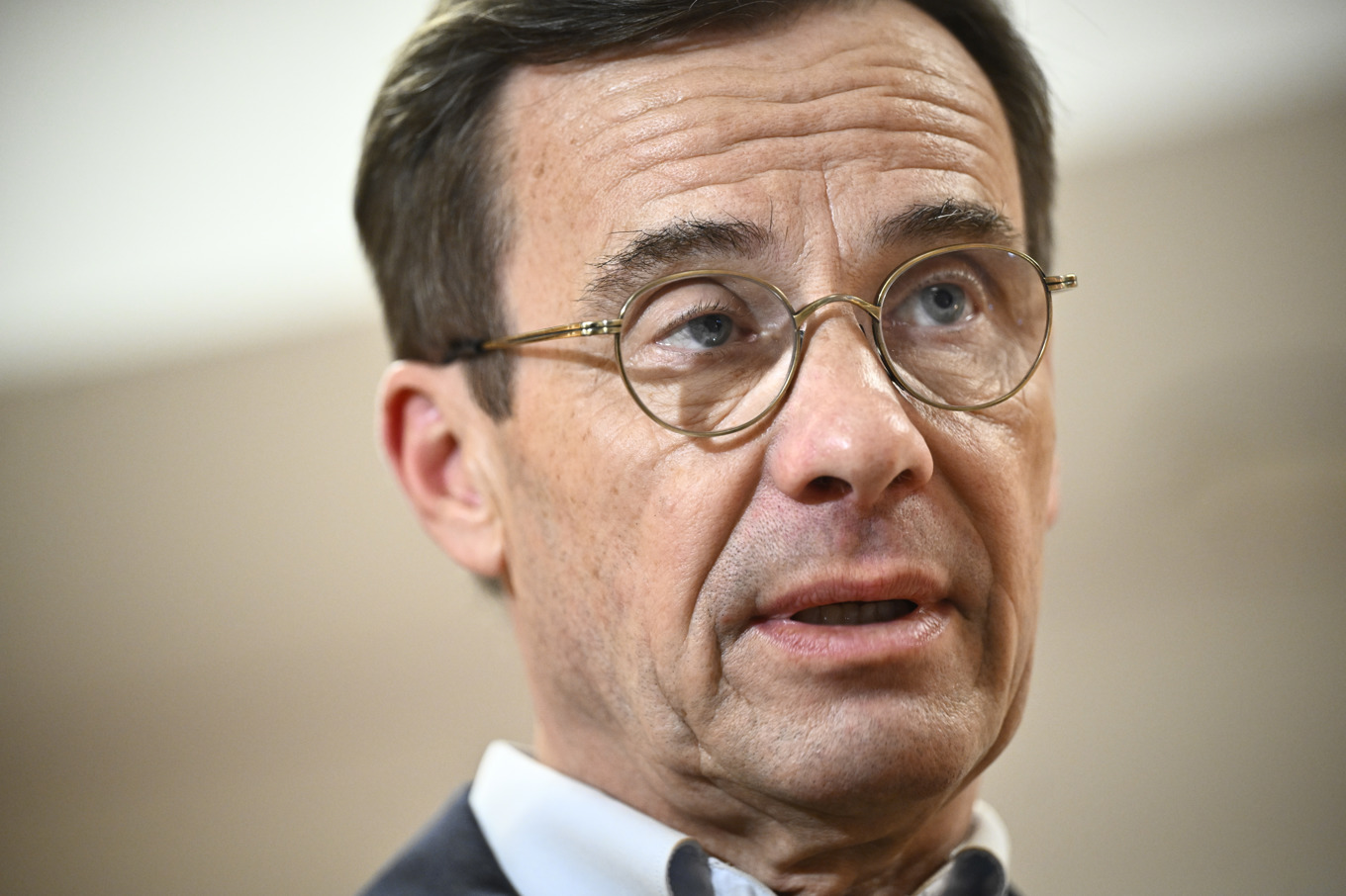 Statsminister Ulf Kristersson (M), på bild från i december. Foto: Fredrik Sandberg/TT