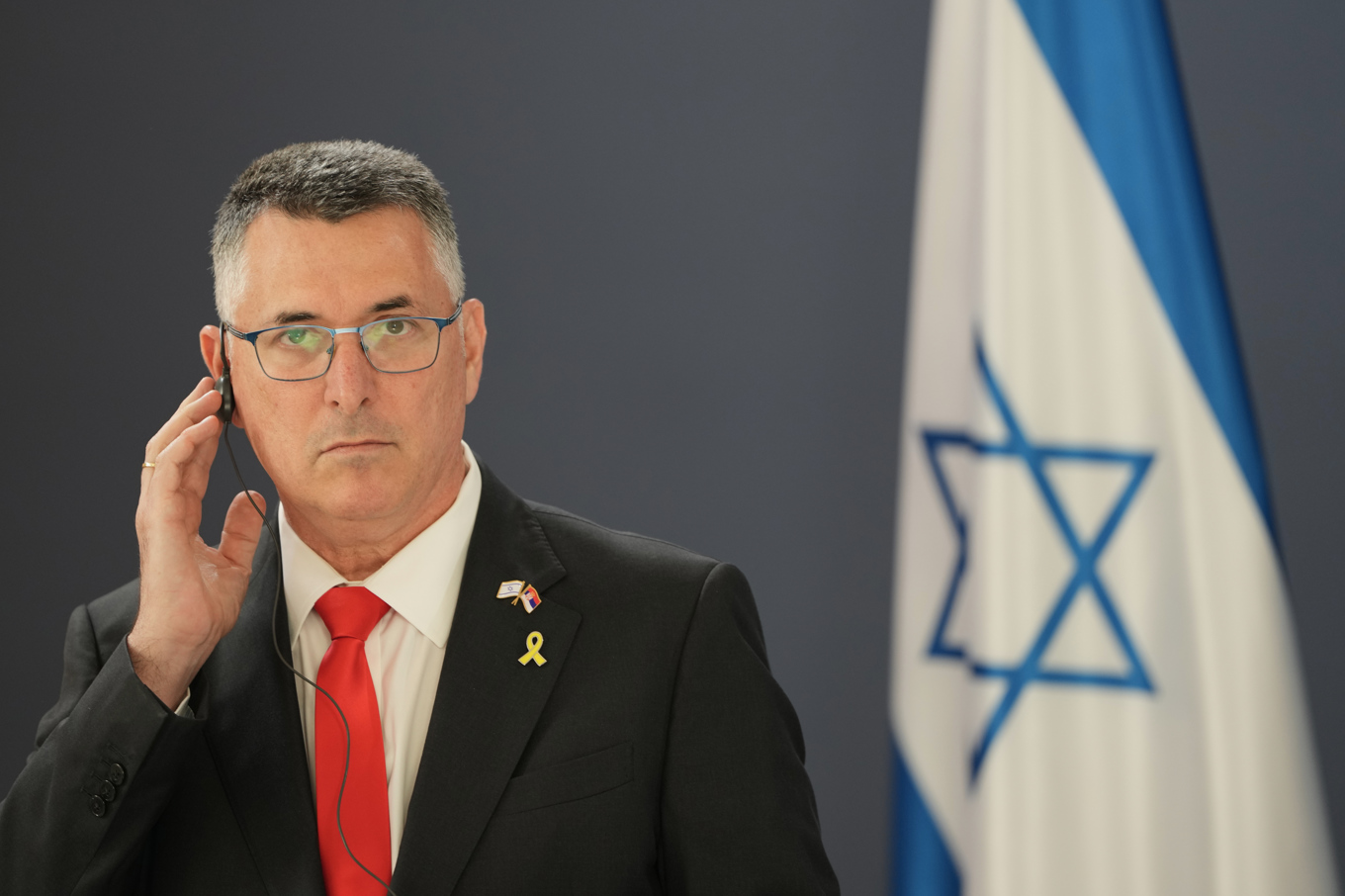 Israels utrikesminister Gideon Saar. Arkivbild. Foto: Darko Vojinovic/AP/TT