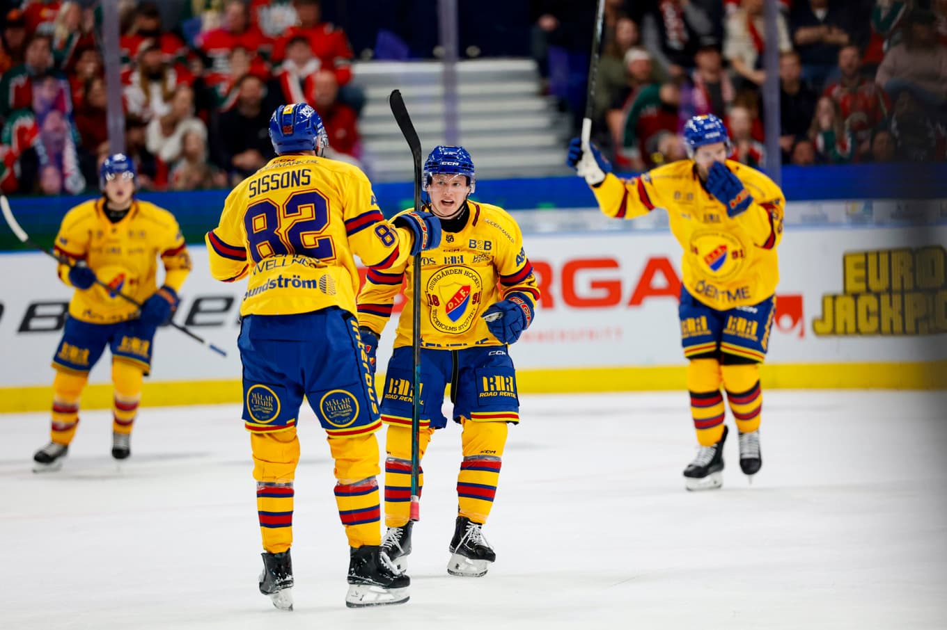 Djurgården tog en efterlängtad seger i SHL. Arkivbild. Foto: Adam Ihse/TT