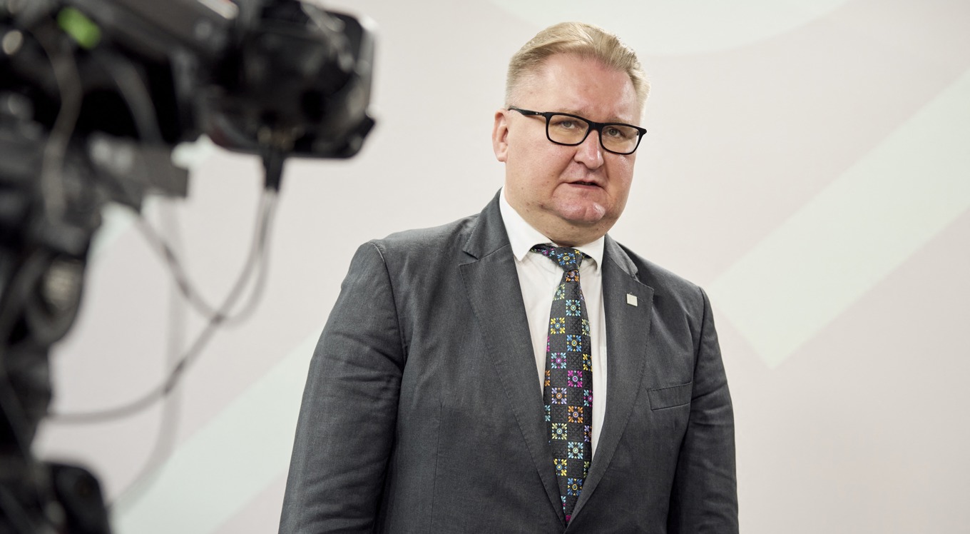 Taras Katjka, Ukrainas vice premiärminister med ansvar för europeisk och euro-atlantisk integration. Foto: Thomas Traasdahl/Ritzau Scanpix/AFP via Getty Images