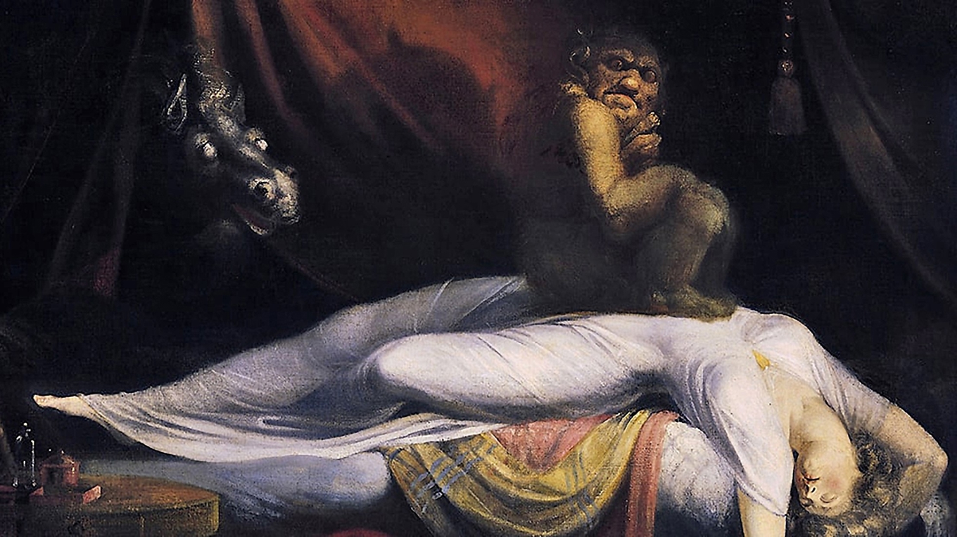 Hos Jung är människans öde att leva i ett komplex av obönhörliga motsatser. ”Nattmaran” av Johann Heinrich Füssli (1741-1825). Foto: Wikimedia Commons