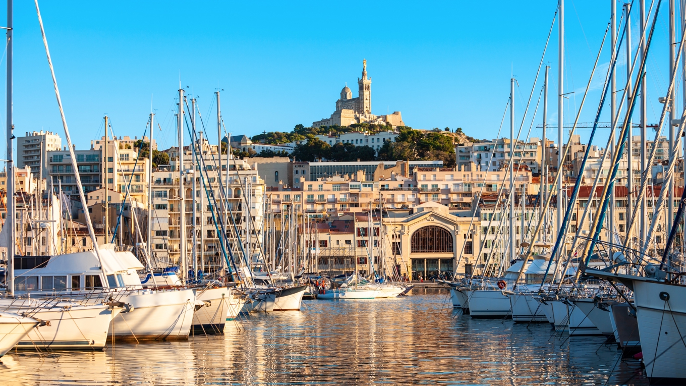 Gamla hamnen i Marseille. Foto: Shutterstock
