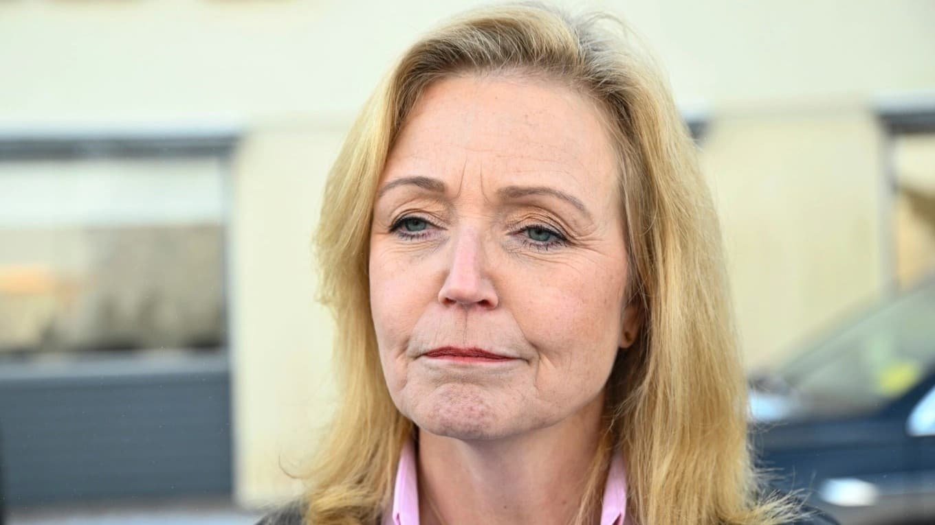 Centerpartiets ledare Elisabeth Thand Ringqvist. Foto: Henrik Montgomery/TT