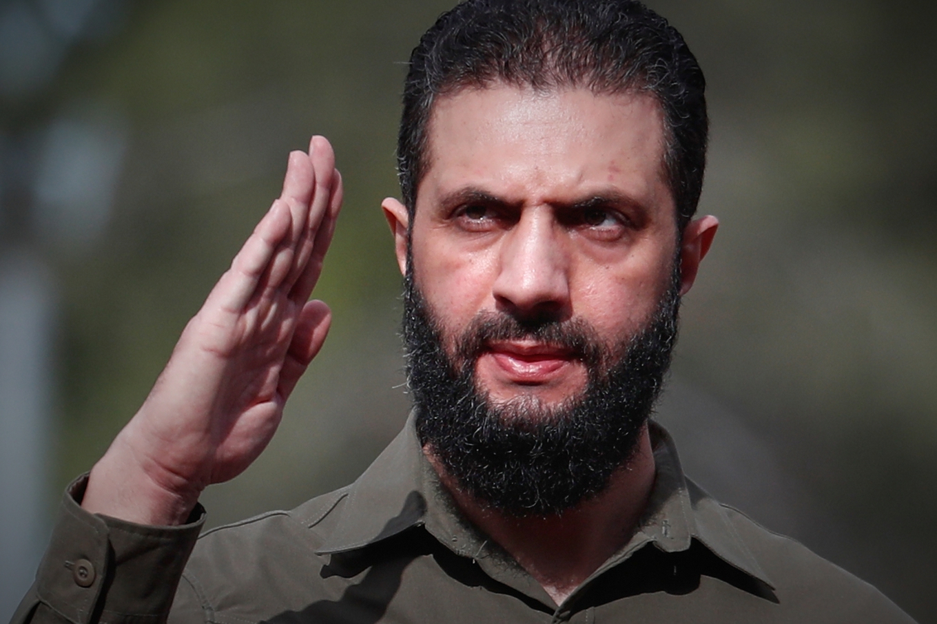 Syriens interimspresident Ahmad al-Sharaa. Arkivbild. Foto: Omar Sanadiki/AP/TT