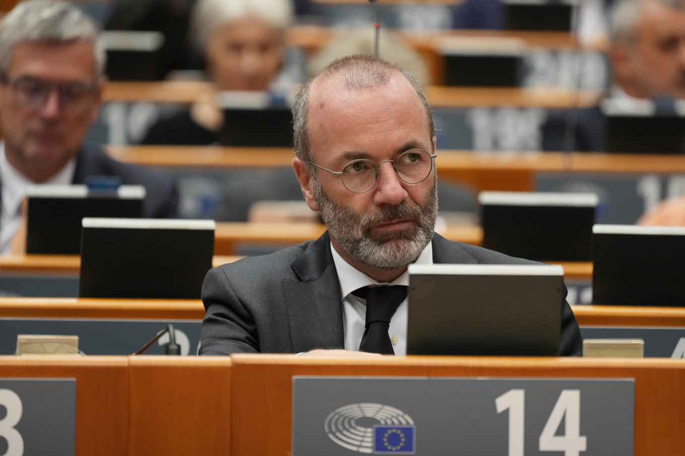 Manfred Weber är gruppledare för EU-parlamentets största partigrupp, konservativa EPP. Arkivbild. Foto: Virginia Mayo/AP/TT