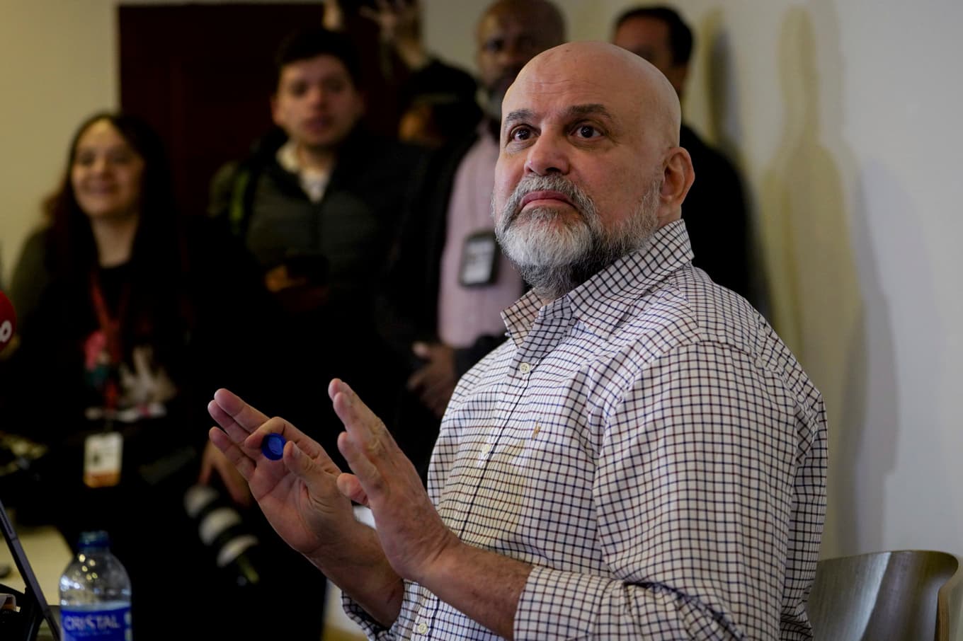 Salvatore Mancuso, en tidigare paramilitär ledare. Arkivbild. Foto: Ivan Valencia/AP/TT