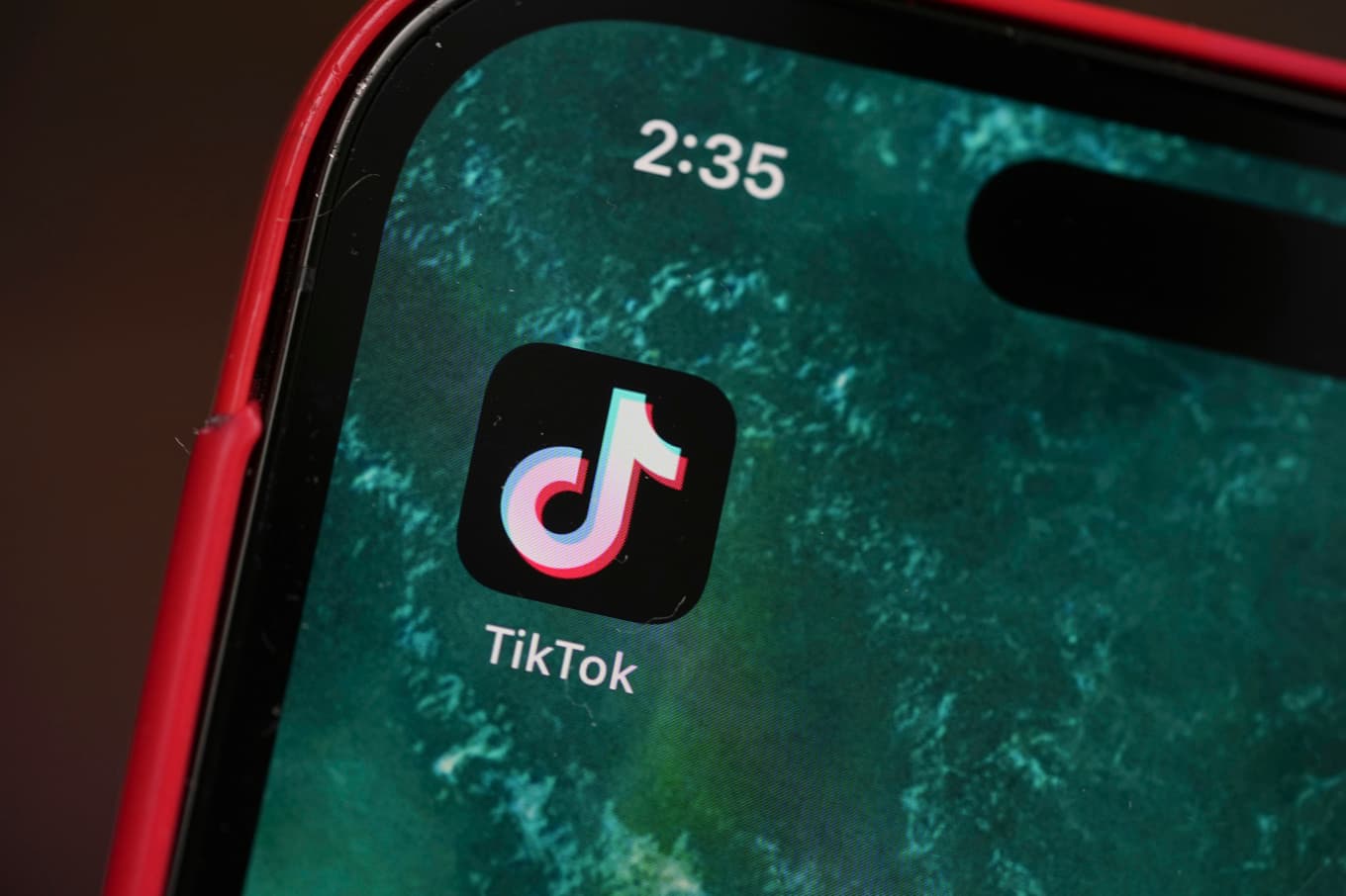 Tiktoks logo. Arkivbild. Foto: David Zalubowski/AP/TT