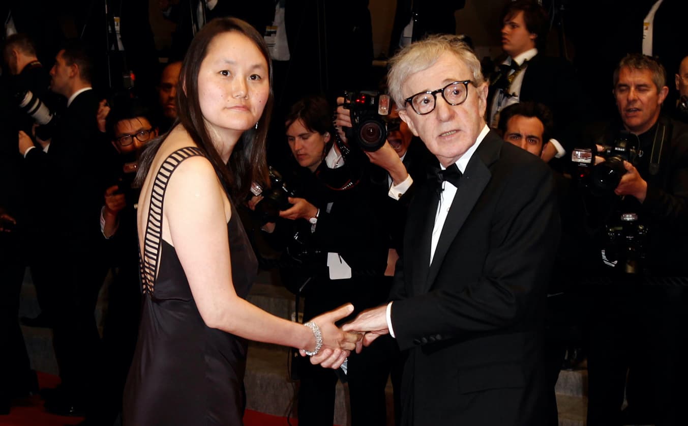 Woody Allen och Soon-Yi Previn i Cannes 2010. Foto: Matt Sayles /AP/TT