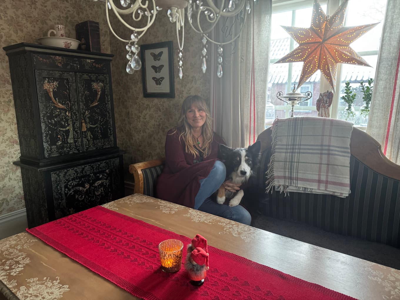 I Bläsinge på östra Öland driver Anja Gierman Ateljé Nyfiken. Foto: Anton Anderberg