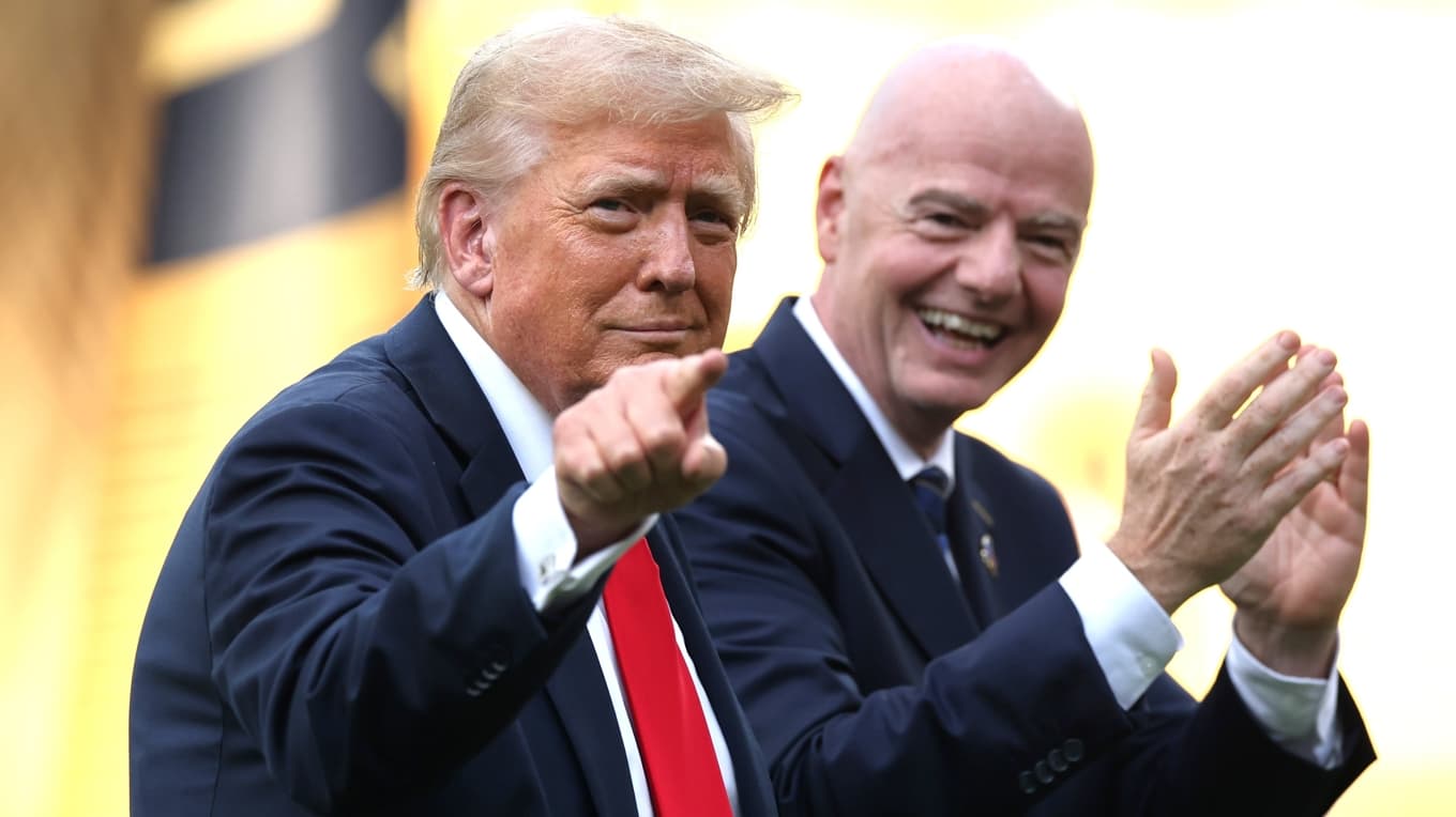 Det är ingen tvekan om vem som i praktiken styr årets fotbolls-VM. Foto: Alex Grimm/Getty Images