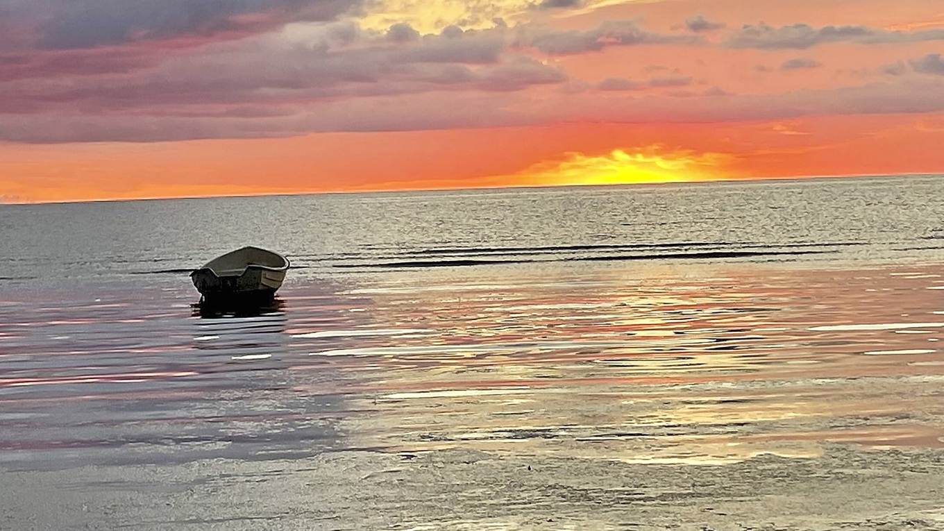 När solen slutligen går ner – vad finns då kvar att säga? Foto: EwaSophie Persson