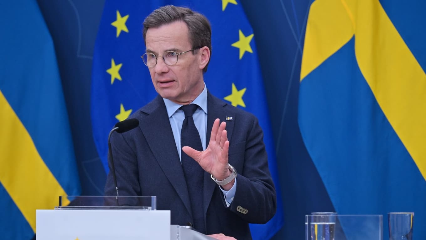 Statsminister Ulf Kristersson (M) varnar för att USA:s agerande kring Grönland förändrar både den globala världsordningen och Sveriges relationer med USA. Foto: Roger Sahlström.