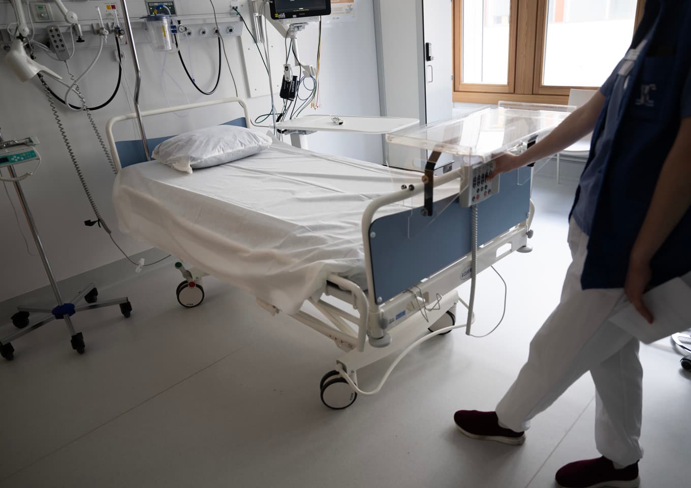 Specialiserade palliativa konsultteam och vårdplatser saknas på de flesta sjukhus. Arkivbild. Foto: Fredrik Sandberg/TT