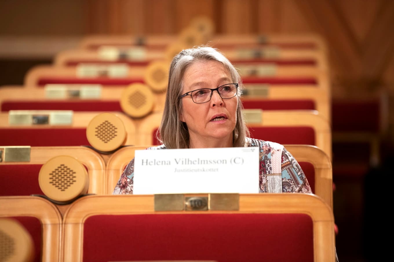 Helena Vilhelmsson, jämställdhetspolitisk talesperson för C. Arkivbild. Foto: Fredrik Sandberg/TT
