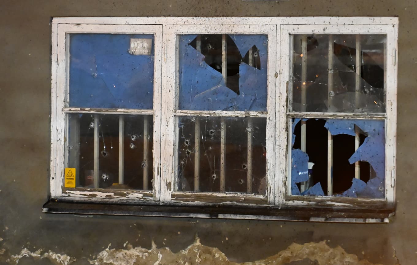 En misstänkt detonation har inträffat i ett industriområde i Eskilstuna. Pontus Stenberg/TT Foto: Pontus Stenberg/TT