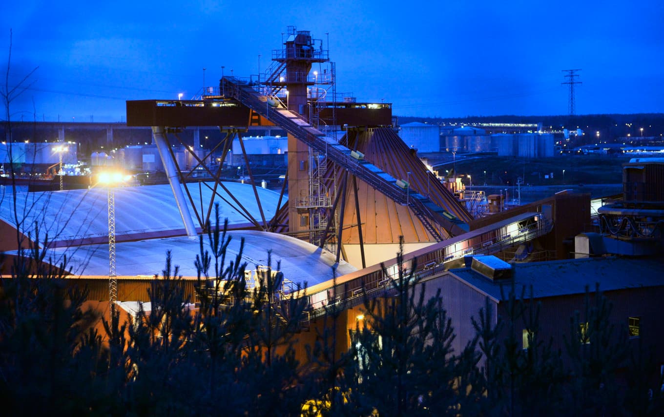 Igelstaverket utanför Södertälje. Arkivbild. Foto: Henrik Montgomery / TT