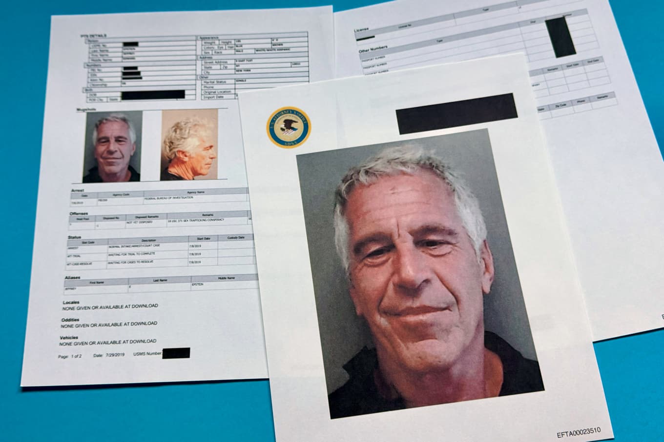 Jeffrey Epstein. Arkivbild. Foto: Jon Elswick/AP/TT