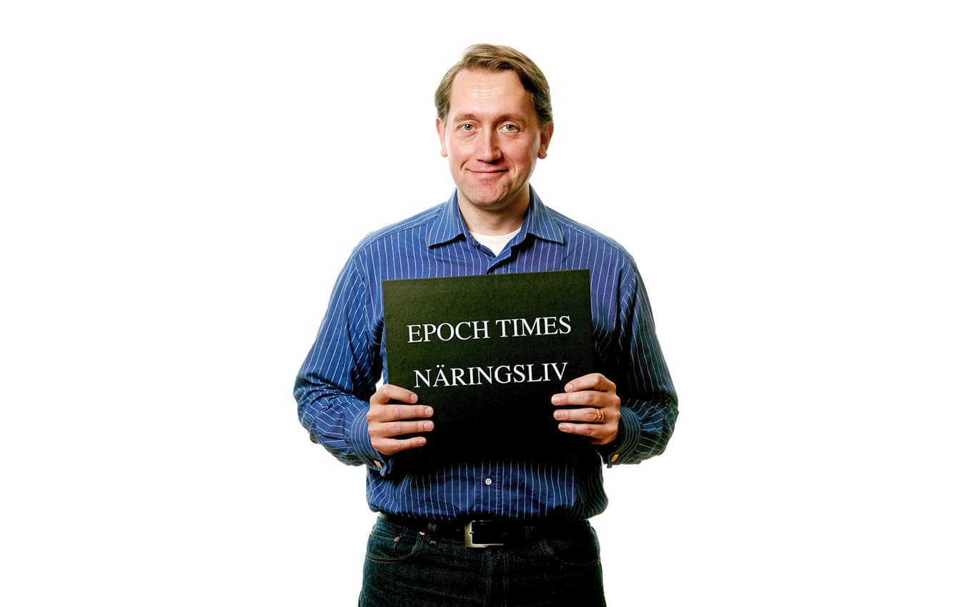 Per Lundsjö är chef för Näringsliv. Foto: Mats Jonholt