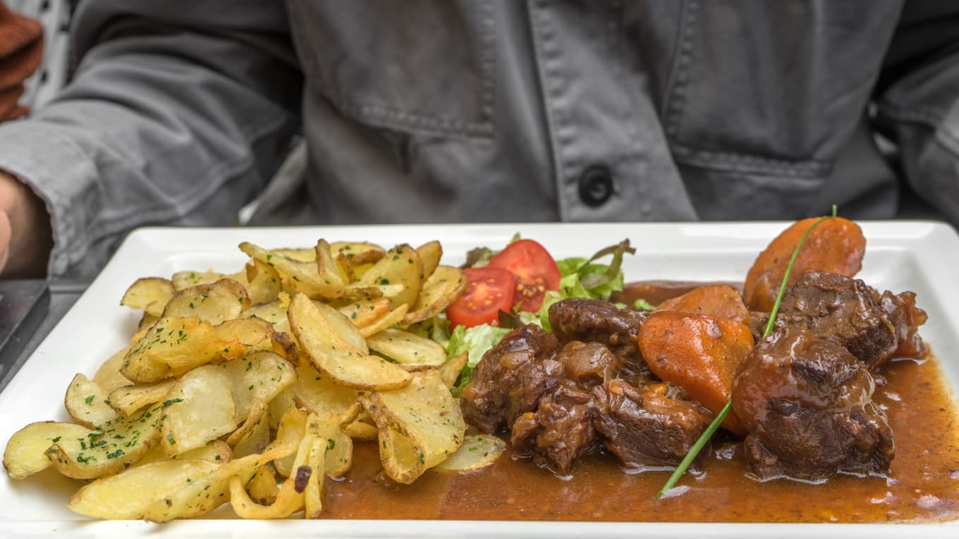 Bœuf bourguignon. Foto: Eugene Lim