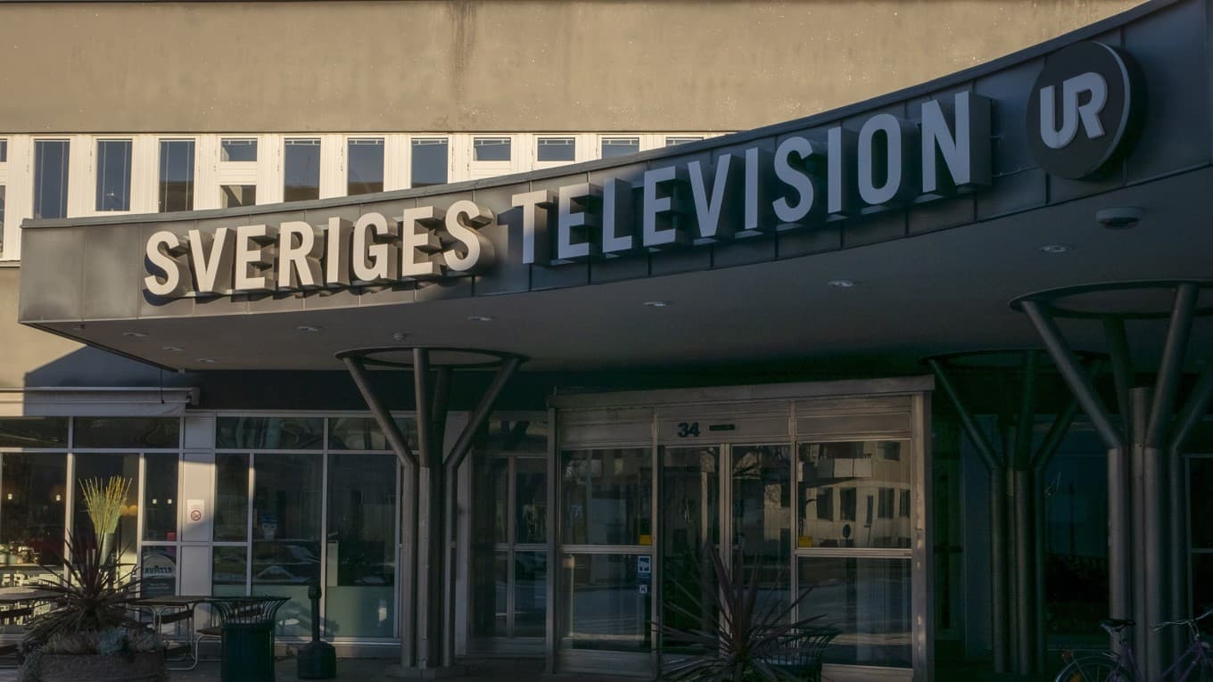 Många väljare som står till ”klart till höger” har långt förtroende för SVT. Foto: Bilbo Lantto