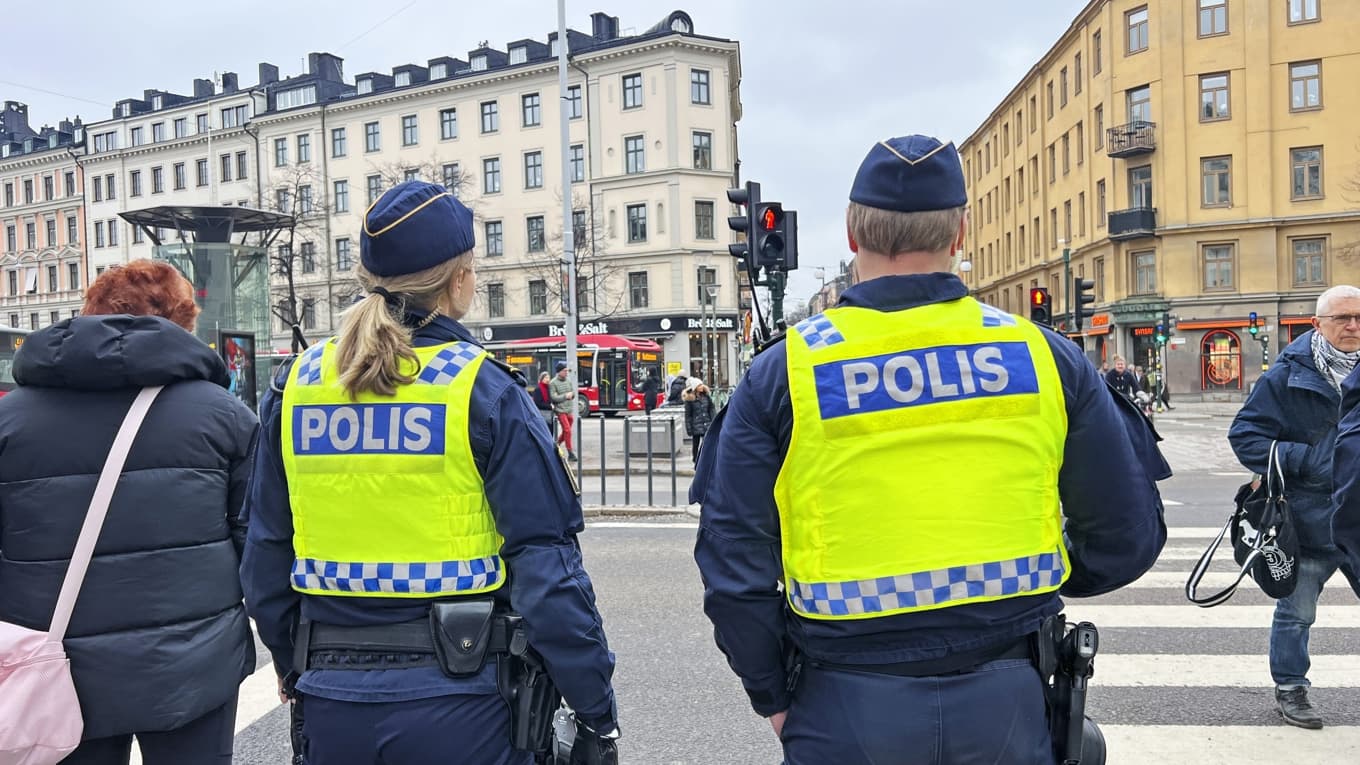 Polisen har stor närvaro på sociala medier. Foto: Sofia Drevemo