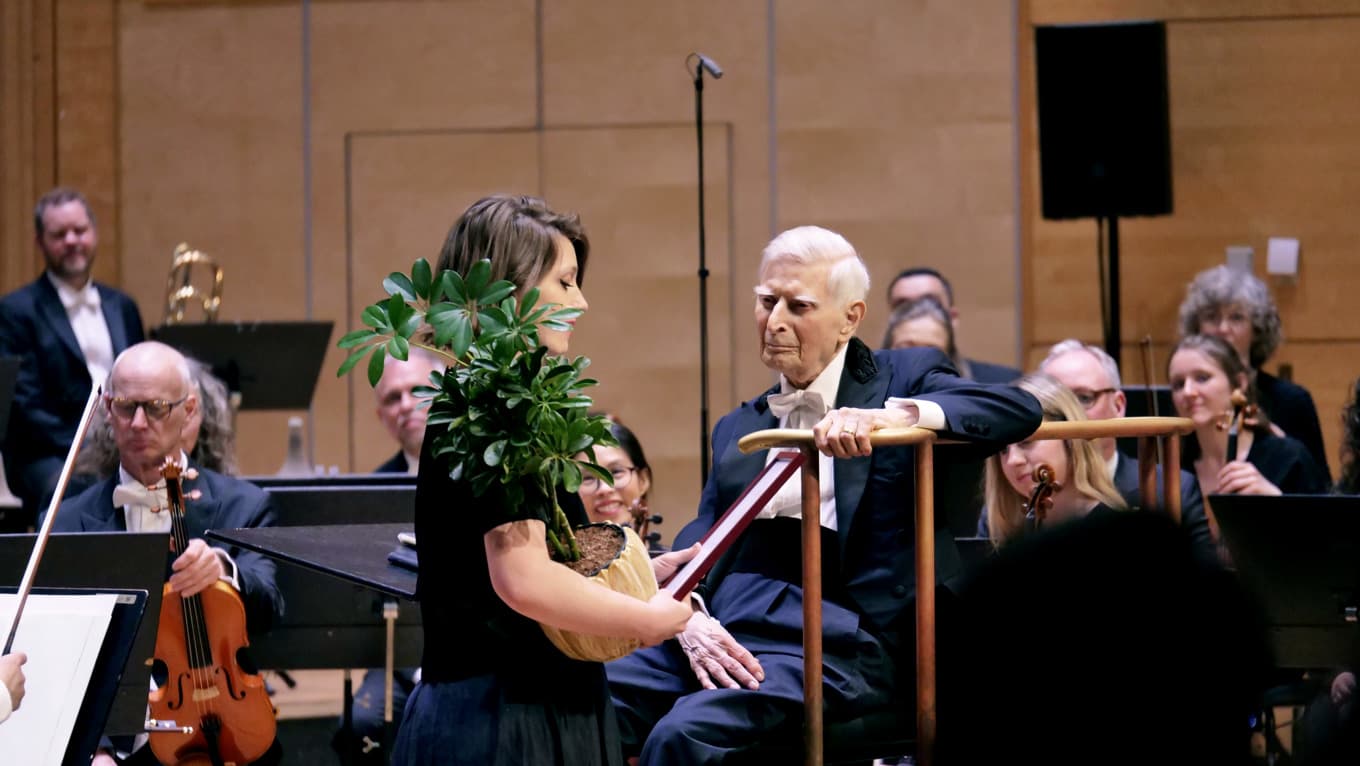 Herbert Blomstedt. Foto: Caroline Kvick