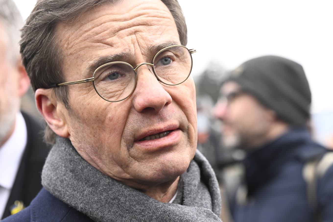 Statsminister Ulf Kristersson säger att teamet på plats i Saudiarabien ska hjälpa strandade svenskar. Arkivbild. Foto: Fredrik Sandberg/TT