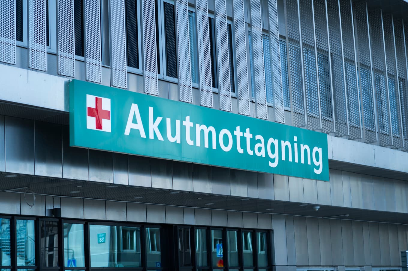Akutmottagningen på Danderyds sjukhus. Arkivbild. Foto: Viktoria Bank/TT