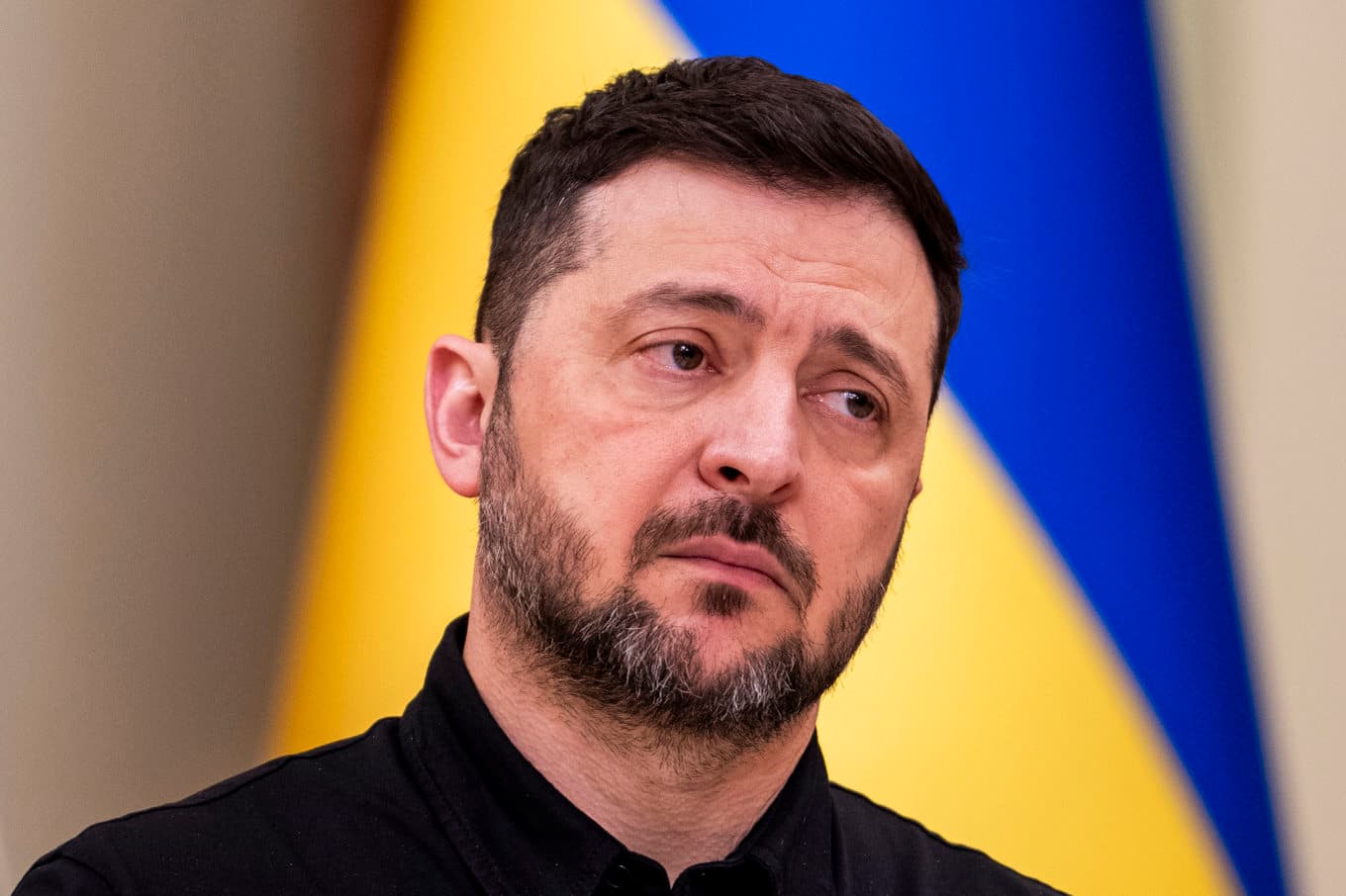 Ukrainas president Volodymyr Zelenskyj i Kiev i februari. Foto: Javad Parsa/NTB/TT