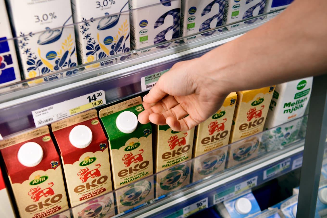 Matpriserna riskerar att öka på grund av kriget i Iran. Arkivbild. Foto: Chris Anderson/TT