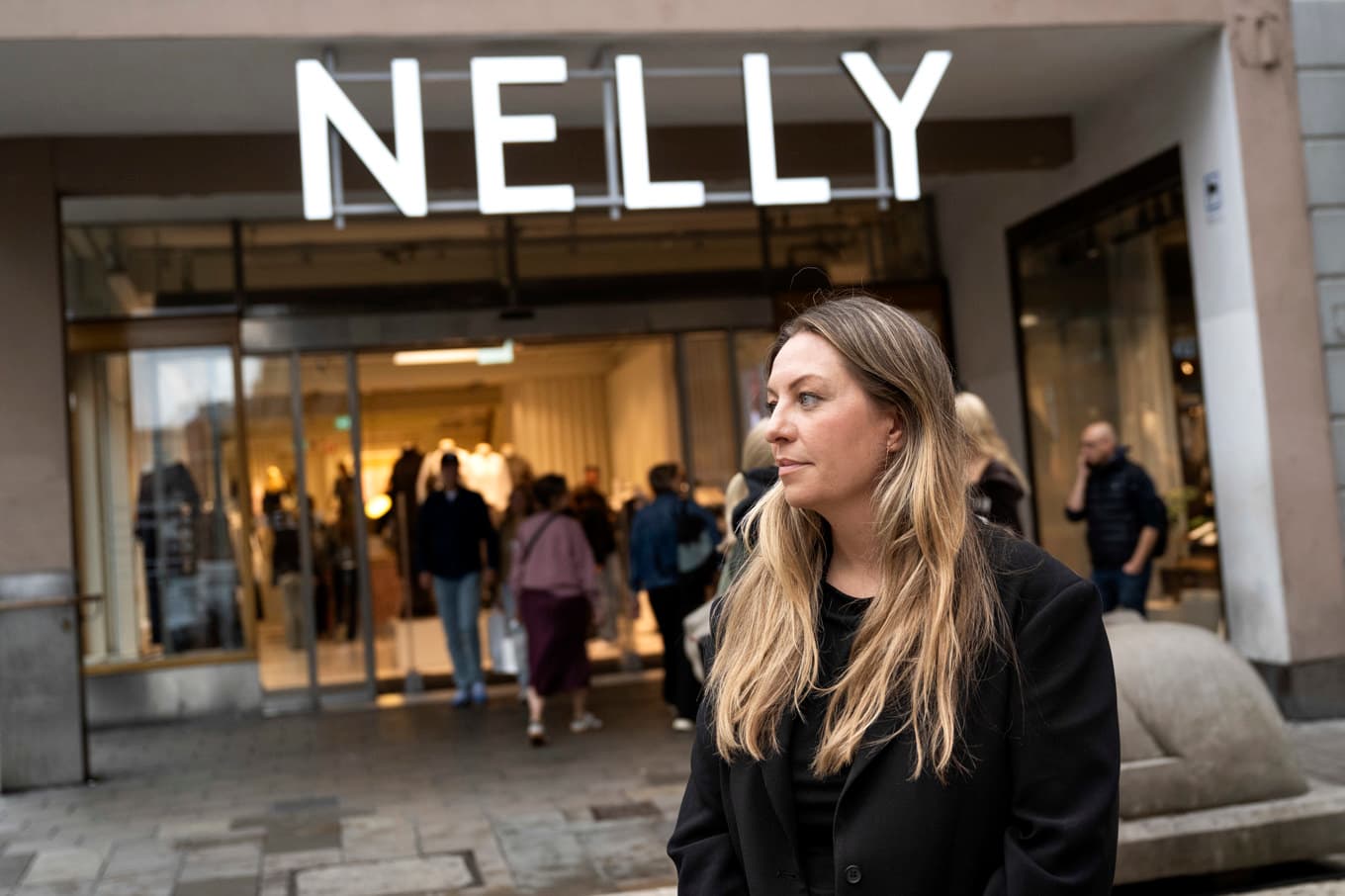 Klädföretaget Nellys vd Helena Karlinder-Östlundh. Arkivbild. Foto: Pontus Lundahl/TT
