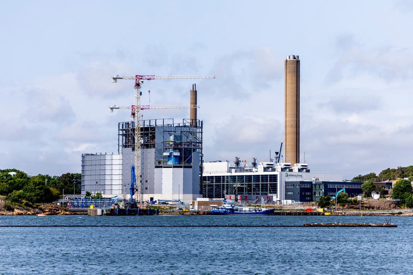 Ett stort antal personer som arbetade med utbyggnaden av Rya kraftvärmeverk saknade arbetstillstånd. Arkivbild. Foto: Adam Ihse/TT