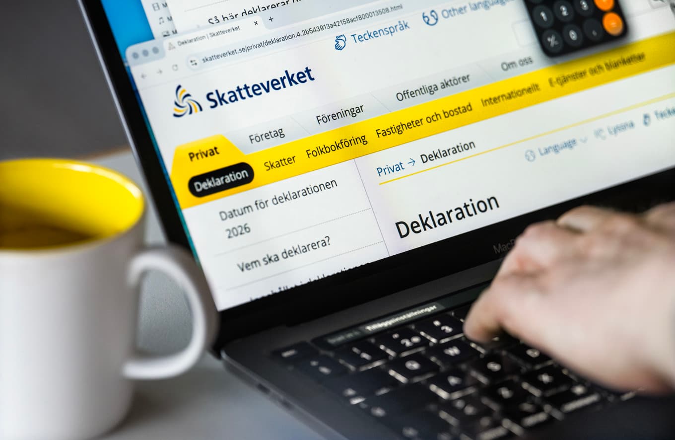 Skatteverket låg nere när deklarationsmöjligheten öppnade. Arkivbild. Foto: Claudio Bresciani/TT
