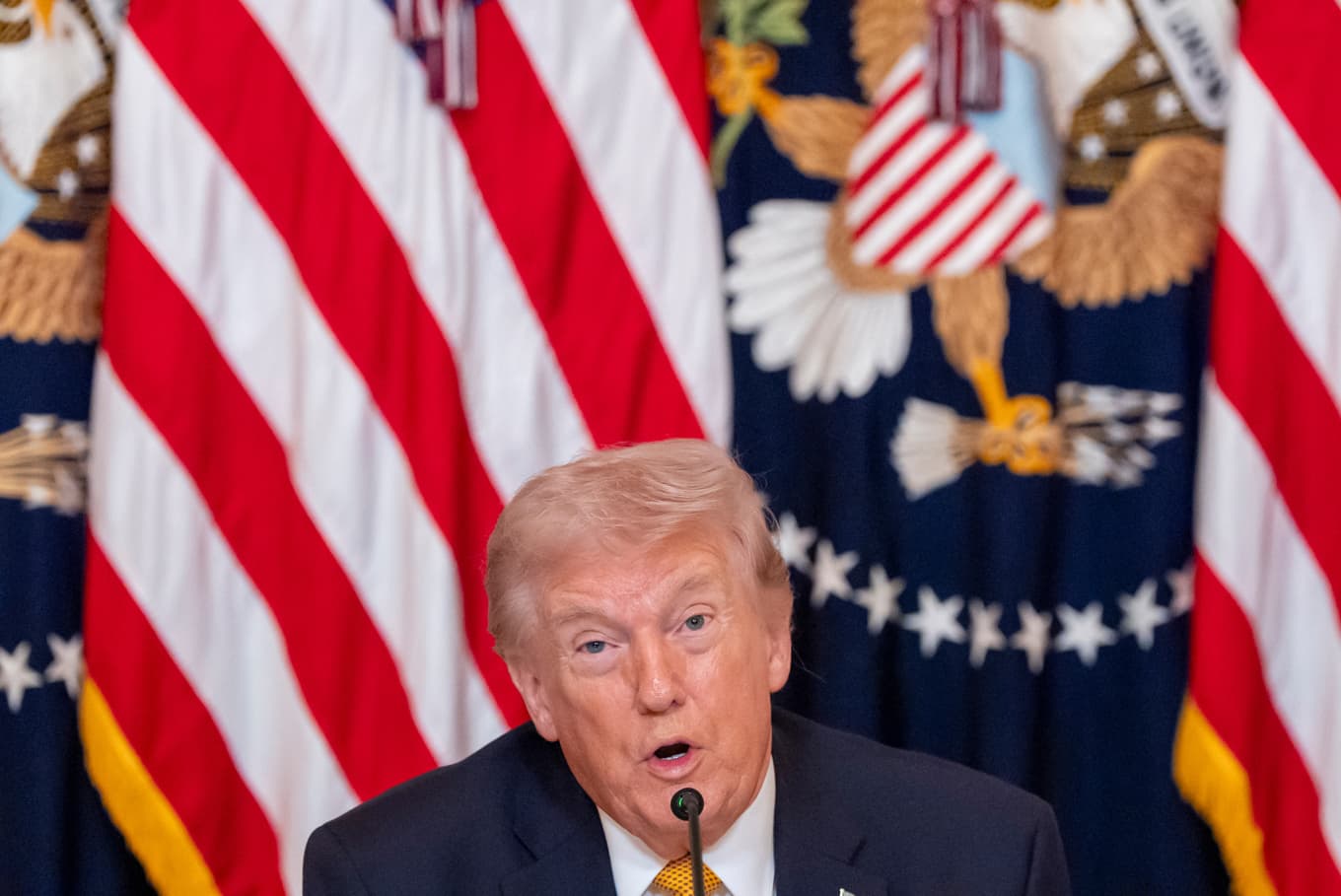 USA:s president Donald Trump. Foto: Alex Brandon/AP/TT