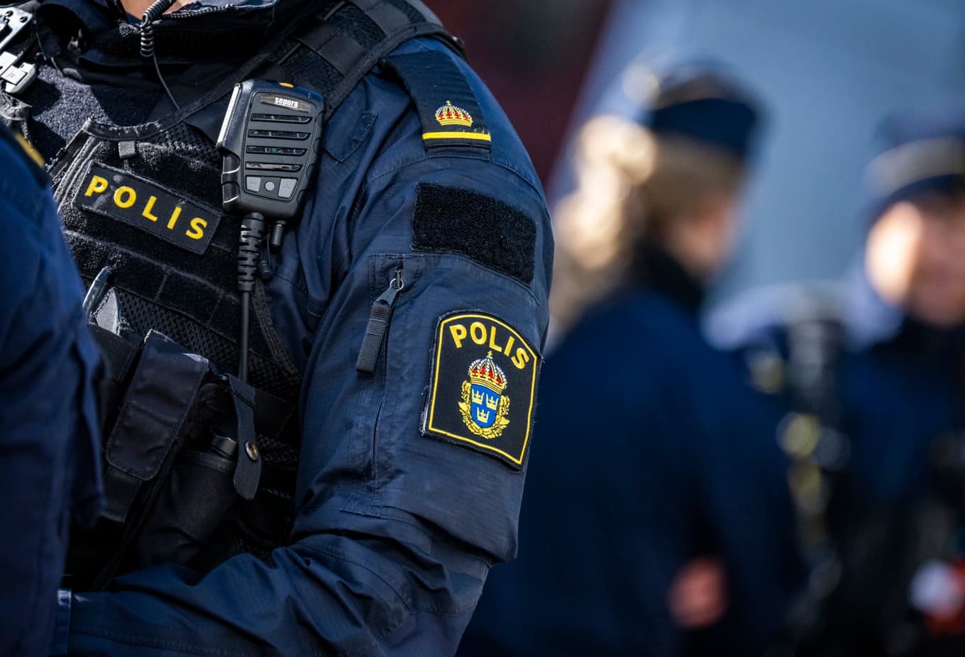 Två män har gripits efter en skjutning i Halmstad. Arkivbild. Foto: Johan Nilsson / TT