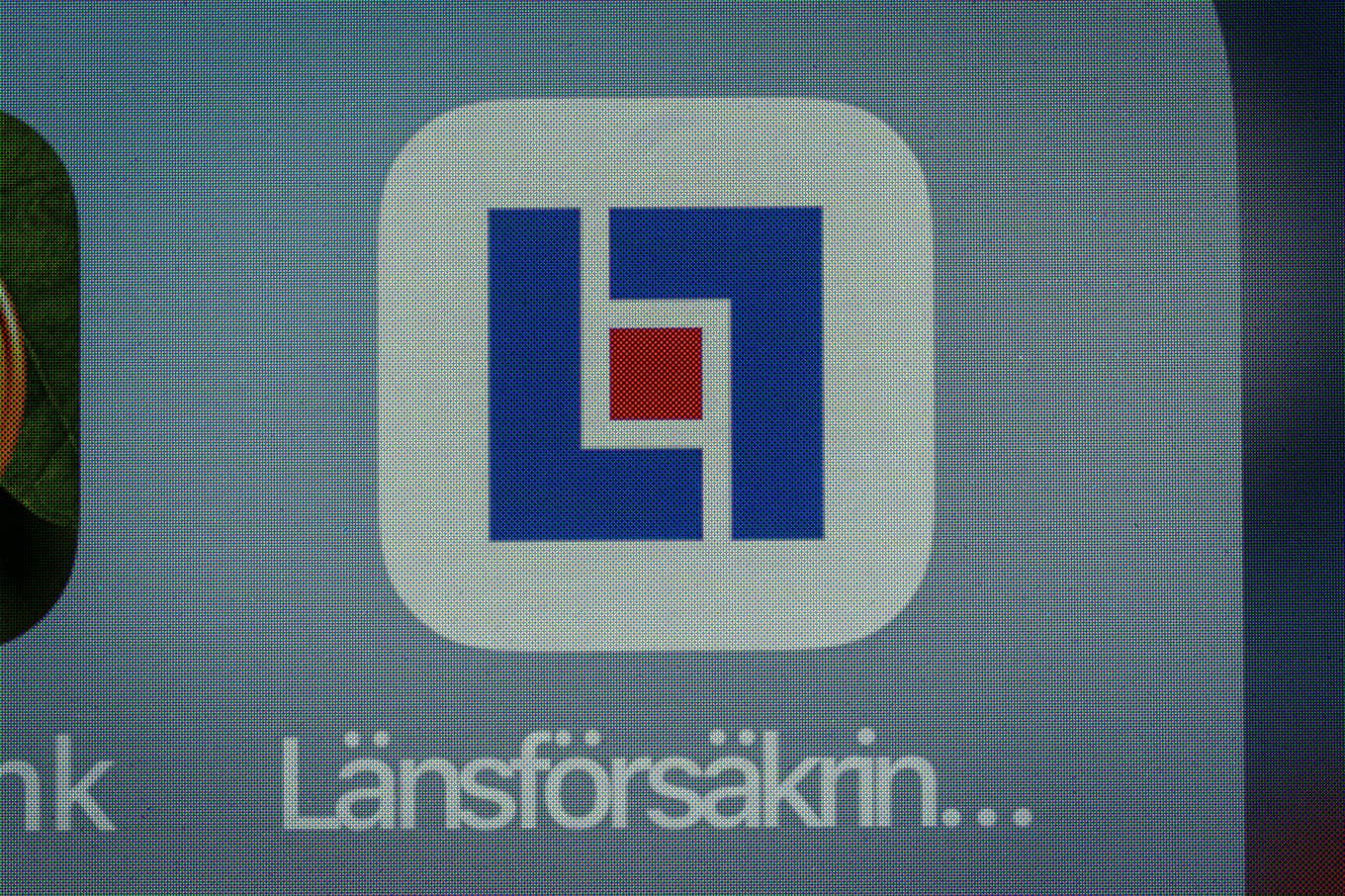 Appen länsförsäkringar bank fotograferad på en iPhone. Arkivbild. Foto: Magnus Lejhall/TT