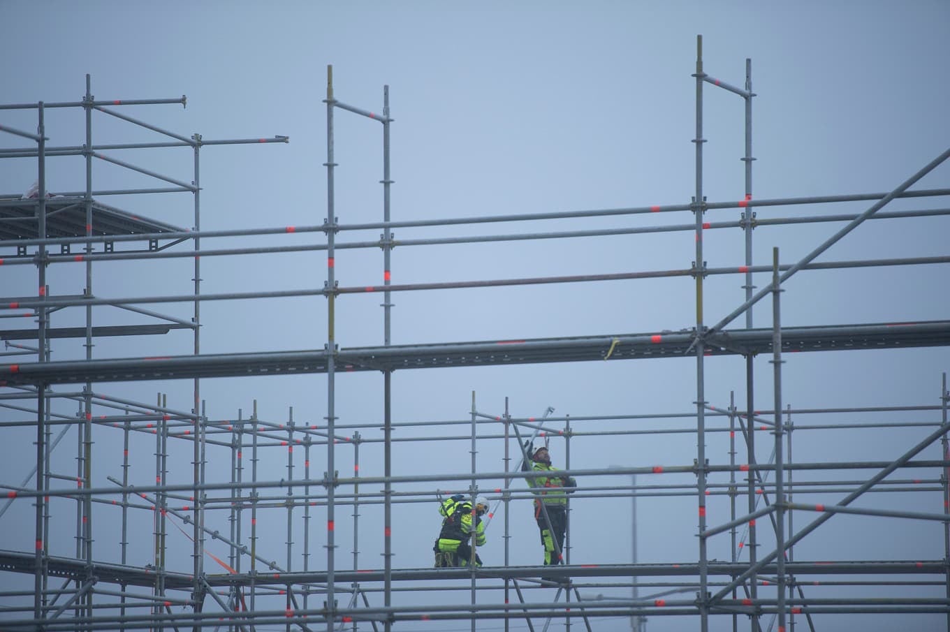 Fusket är systematiskt och välplanerat, enligt Byggnads förbundsordförande Kim Söderström. Arkivbild. Foto: Hossein Salmanzadeh/TT