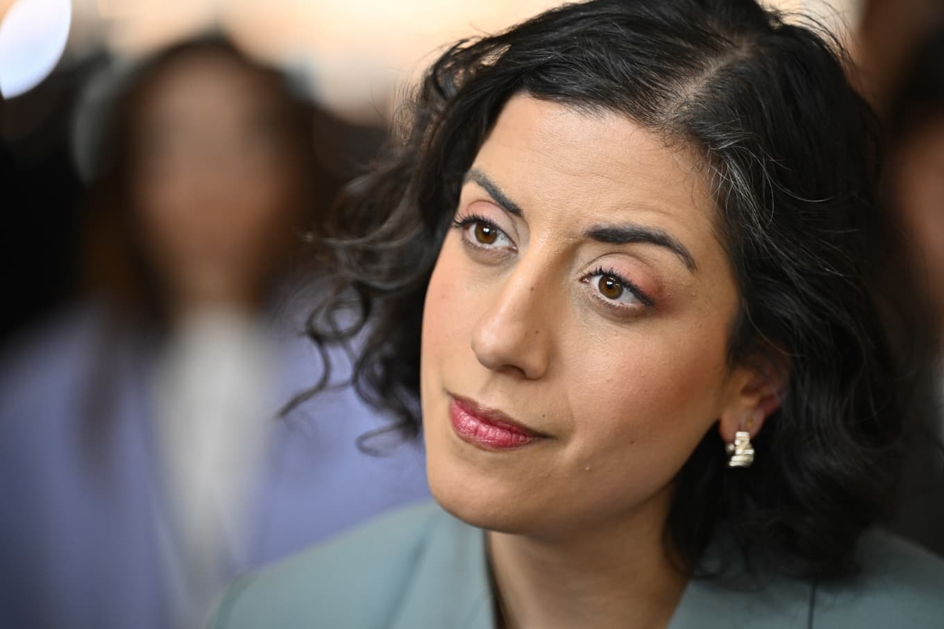 Liberalernas partiledare Simona Mohamsson. Foto: Anders Wiklund/TT